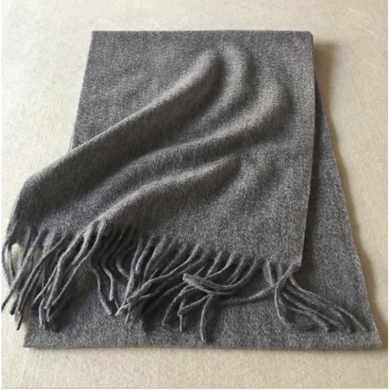 Pure Cashmere Scarves White Women Fashional Winter Scarf